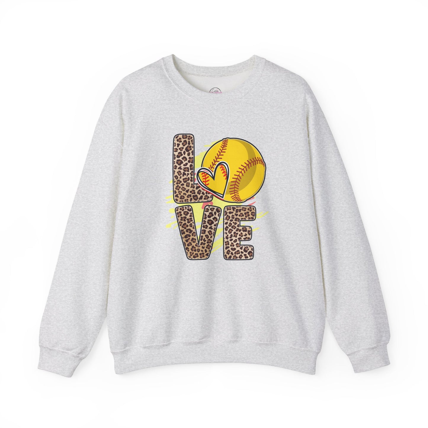 Softball Girls Love- Crewneck School Sweatshirt