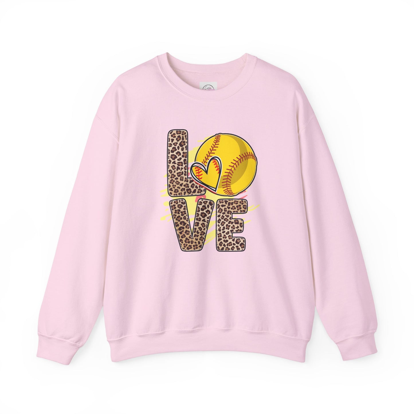 Softball Girls Love- Crewneck School Sweatshirt