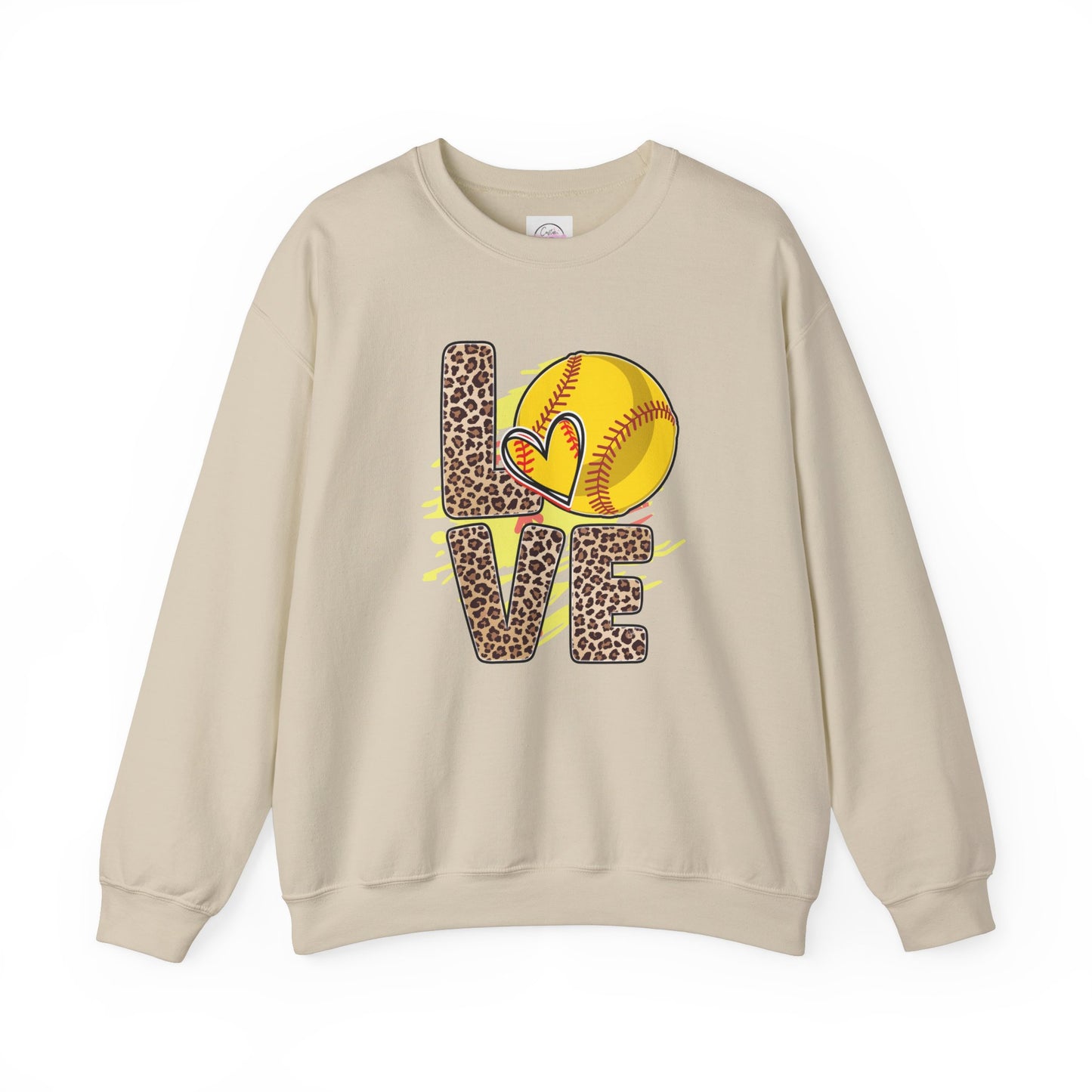 Softball Girls Love- Crewneck School Sweatshirt