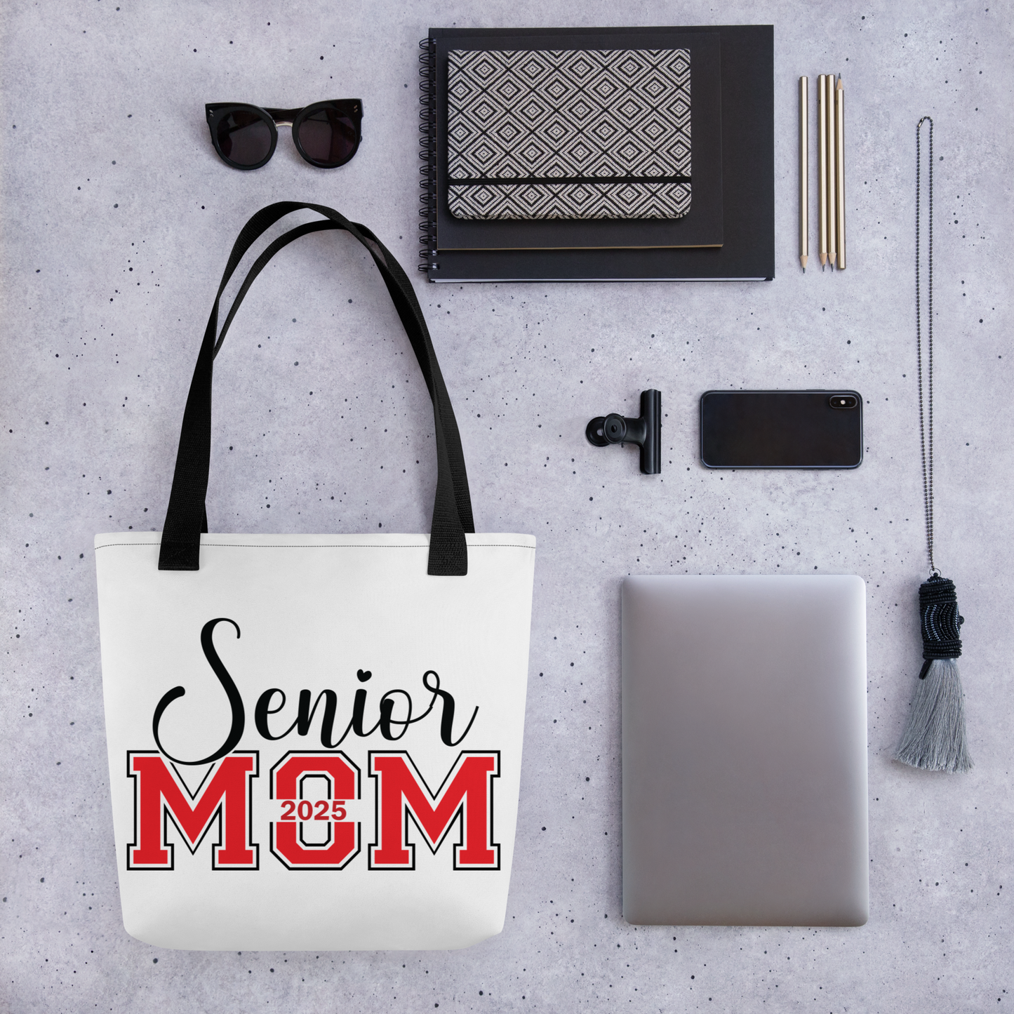 2025 Senior Mom- Graduation, End of the Year, Mother's Day Tote bag